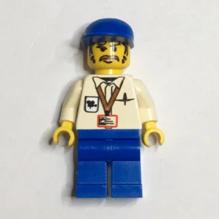 Cameraman - Blue Legs, Blue Cap