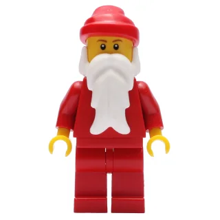 Santa, Plain Red