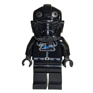 TIE Pilot, Plain Legs, Printed Black Head