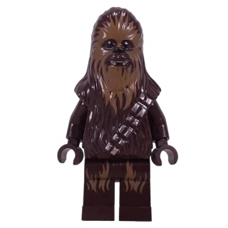 Chewbacca, Dark Brown - Long Lines on Legs on Inside