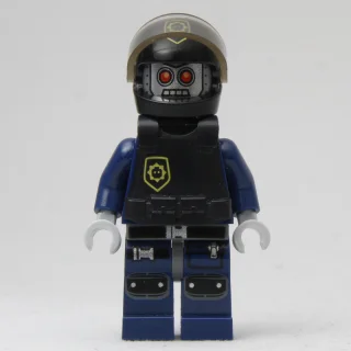 Robot Police, Helmet, Armor
