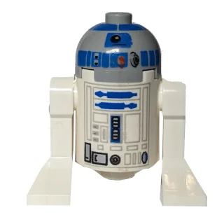 Astromech Droid, R2-D2, Light Bluish Gray Dome