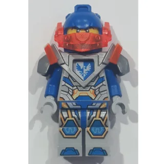Clay Moorington with Trans-Orange Visor and Silver Armor