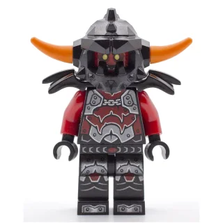 Ash Attacker with Orange Horns