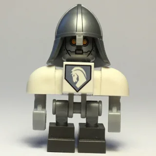 Lance Bot with Silver Helmet