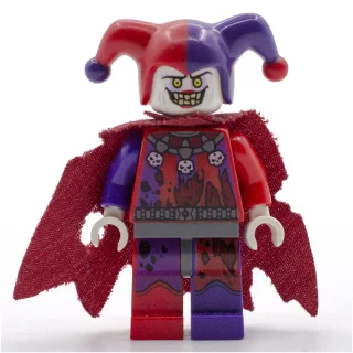 Minifigurka Jestro with Red and Dark Purple Outfit