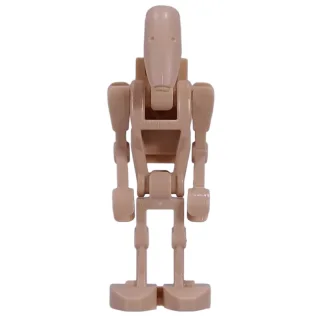 Battle Droid, Two Bent Arms, 1 x 2 Plate on Back
