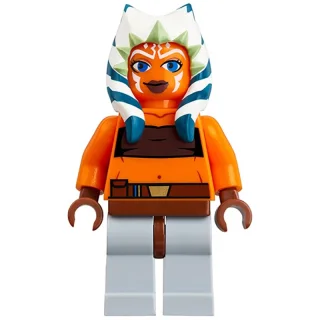 Ahsoka Tano, Padawan, Light Bluish Gray Legs