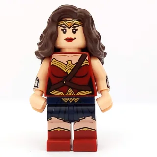 Minifigurka Wonder Woman with Dark Brown Hair (DCEU)