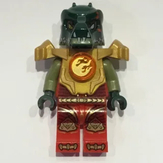 Cragger with Shoulder Armor and Fire Chi