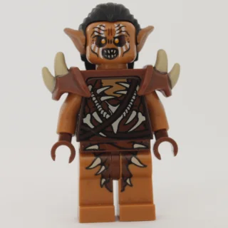 Gundabad Orc - Hair and Shoulder Spikes