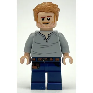Owen Grady in Light Bluish Gray Shirt