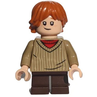 Ron Weasley, Dark Tan Sweater with Stripes, Short Legs