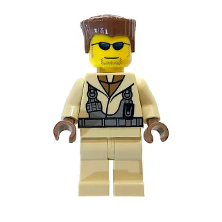 Hot Rod Driver, Tan Outfit