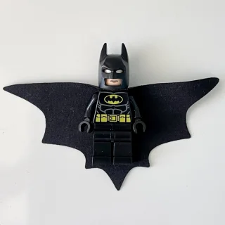 Batman, Black Suit, Black Cape and Cowl, Wide Cape