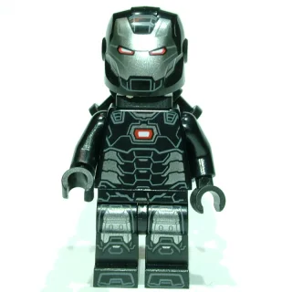 War Machine, Black Outfit with Neck Bracket