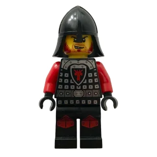 Dragon Knight, Red, Helmet, Red Beard