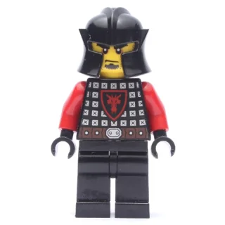 Dragon Knight, Red, Helmet, Soul-patch