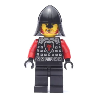 Dragon Knight, Red, Helmet, Red Beard