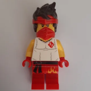 Kai - White Torso, Red Legs