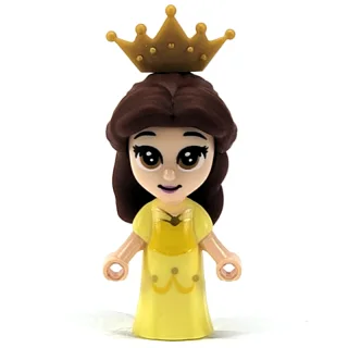Belle - Microdoll with Crown