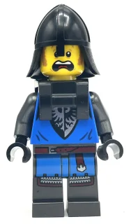 Minifigurka Knight, Black Falcon, Neck Bracket