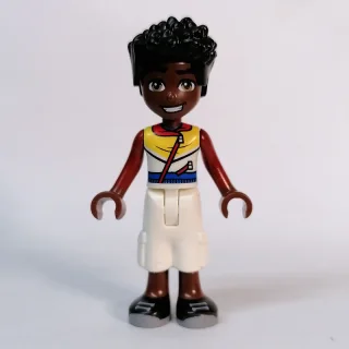 Minifigurka Zac - White Top, White Pants