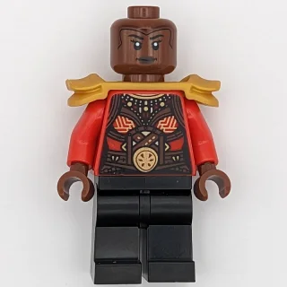 Okoye, Gold Shoulder Armor
