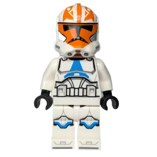 Clone Trooper, 332nd Company, Orange Markings, Visor Holes