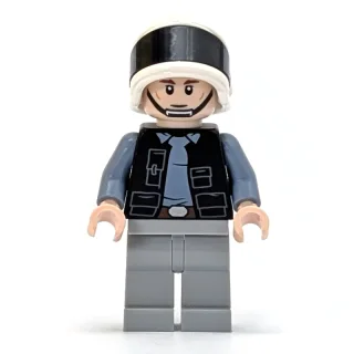 Rebel Trooper / Rebel Fleet Trooper, Light Nougat Head (Angry / Neutral)