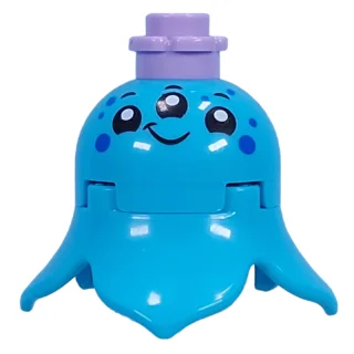 Alien, Medium Azure, Large
