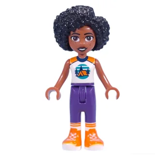 Jamila - Adventure Camp, Dark Purple Pants