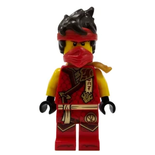 Minifigurka Kai, Red Robes, Shoulder Guard, Mask
