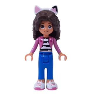 Gabby, Dark Pink Jacket, 5828 Hair