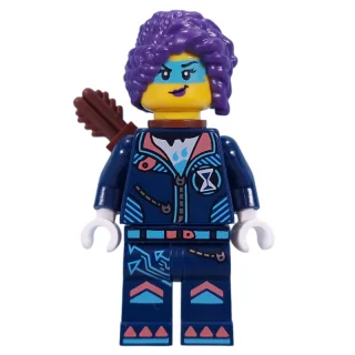 Zoey, Dark Blue Suit, Quiver