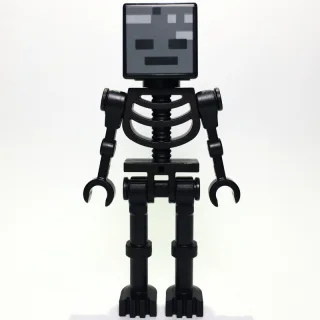 Wither Skeleton, Square Skull, Straight Arms (78132 Torso)