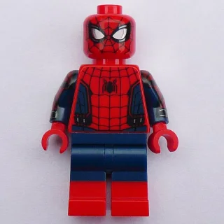 Spider-Man, Suit with Detailed Black Trim, Plain Legs
