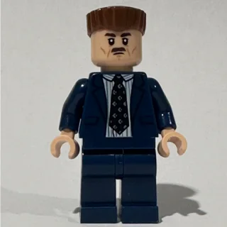 J. Jonah Jameson, Dark Blue Suit, Reddish Brown Hair