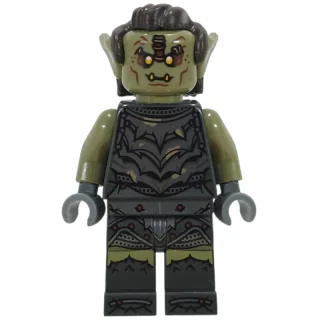 Orc, Olive Green, Yellow Eyes
