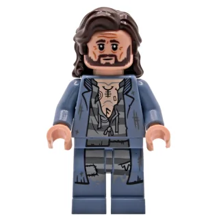 Sirius Black, Sand Blue Prison Outfit with Long Jacket