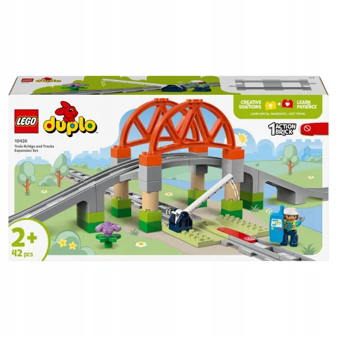 DUPLO, , Town Most i tory kolejowe rozszerzający