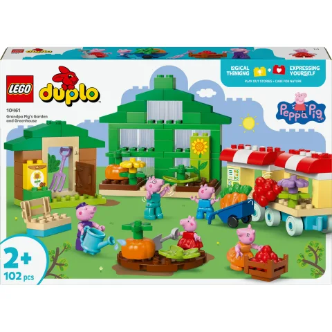 DUPLO, , Ogród i szklarnia Dziadka Świnki