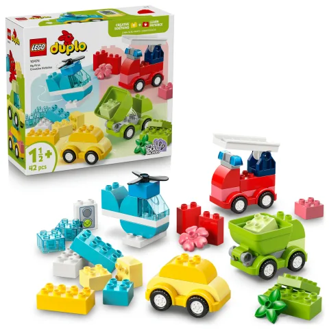 Duplo kreatywne pojazdy, klocków +18mcy