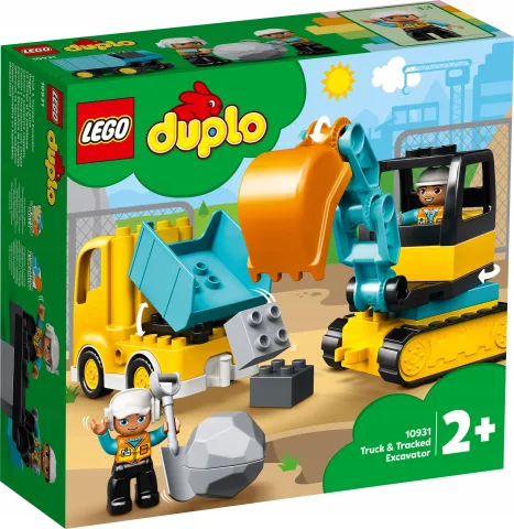 Duplo Ciężarówka Koparka 10931 dla dziecka