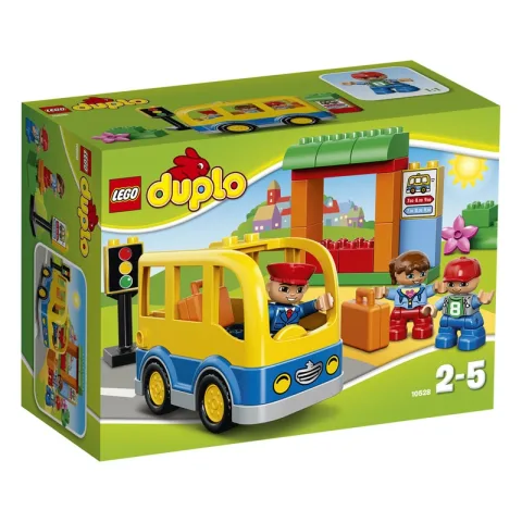 Duplo Autobus Szkolny klocków wycofany