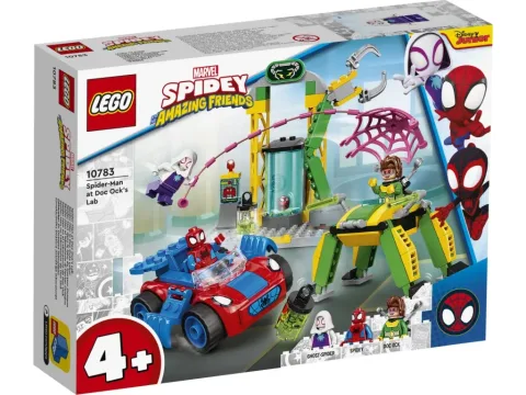 Spider-Man at Doc Ock's Lab