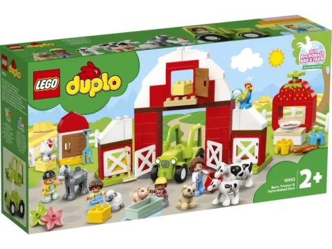 Duplo Stodoła, traktor i zwierzęta gospodarskie Farma zagroda