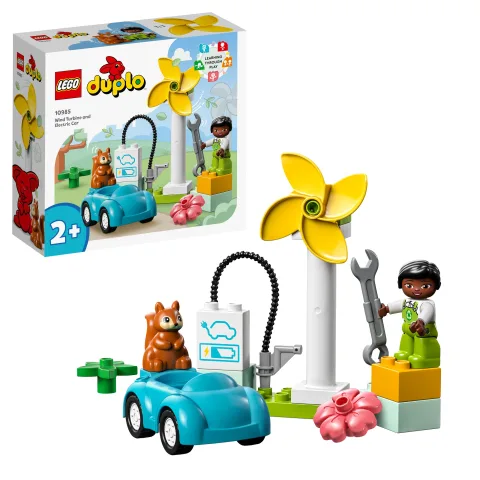 DUPLO, Turbina wiatrowa i samochód elektryczny