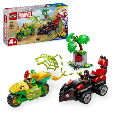 Spidey i kumple Pościg Spina za w dinopojeździe