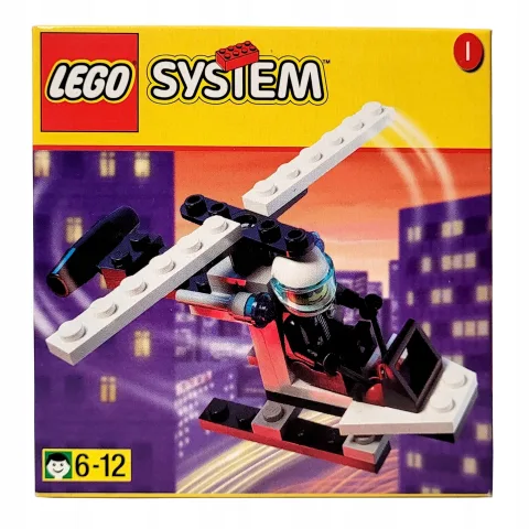 System Helikopter policyjny minifigurka MISB 1999